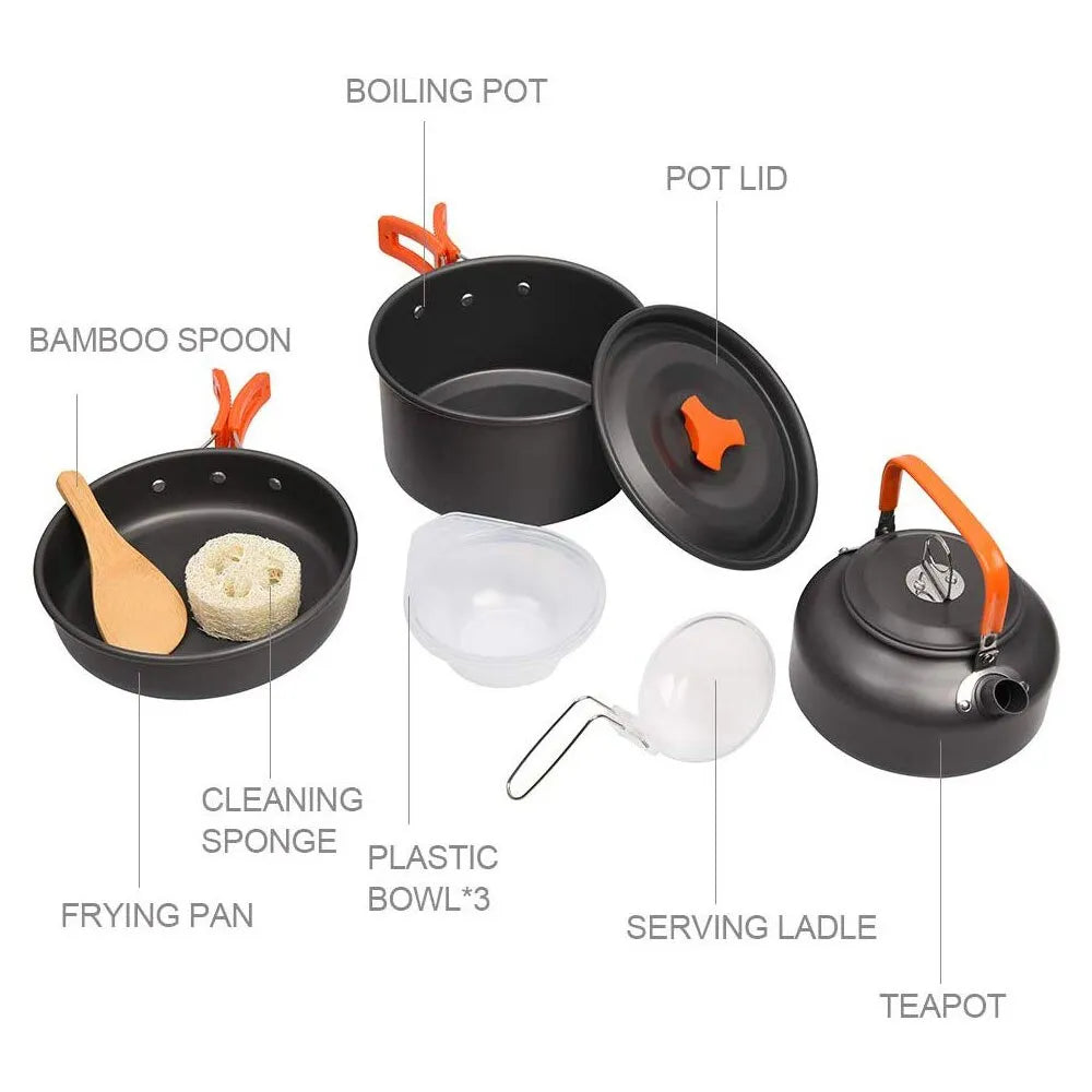 Camping Cookware Set