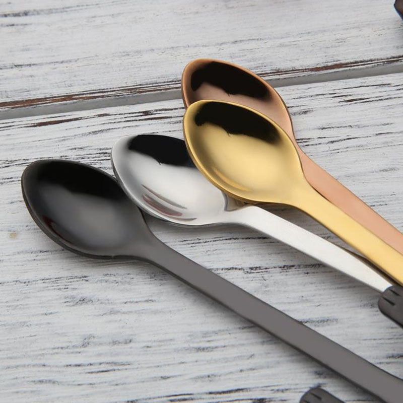 Stainless Cat Teaspoon