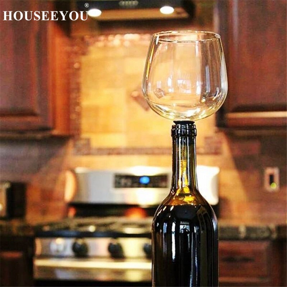 Creative Red Wine Glass