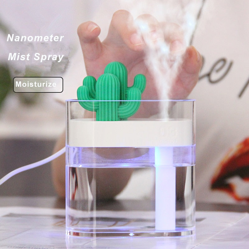 Ultrasonic Air Humidifier Cactus